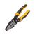 DEWALT 200mm Combination Pliers, yellow and black handle, angled view