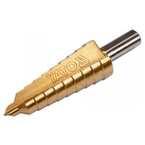 Wiertło stopniowe YATO 6-20mm, HSS pokryte azotkiem tytanu - Wiertło