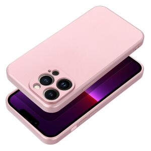 iPhone 15 Pro pink TPU case angled view - Haffner