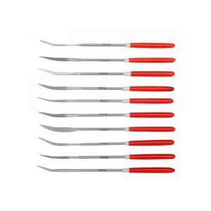 YATO 10-teiliges Nadelfeilenset, 3,0 x 140 mm, für präzises Feilen - Feilen