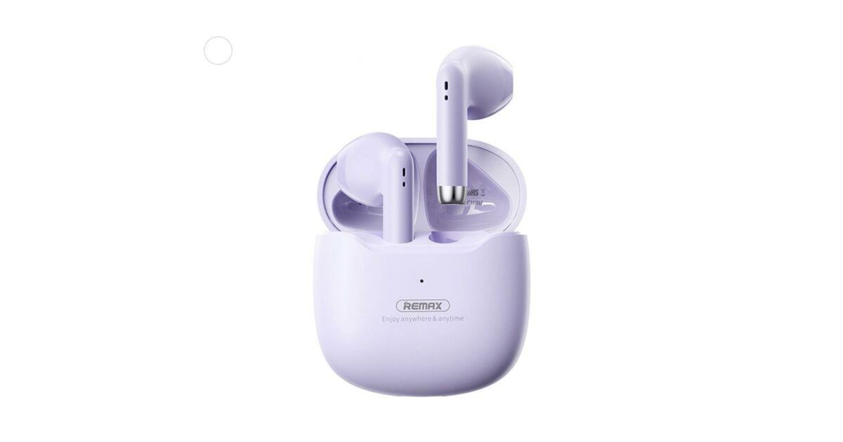 Remax Marshmallow Stereo TWS-19 wireless earbuds (purple)