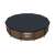 Okrugli poklopac za bazen Bestway Steel Pro MAX, crni, 12ft