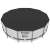 Okrugli poklopac za bazen Bestway Steel Pro MAX, crni, 12ft