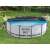 Okrągła osłona basenu Bestway Steel Pro MAX, czarna, 12ft, w użyciu