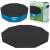 Bestway Steel Pro MAX 10ft Round Pool Cover, Black