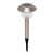 Edelstahl Solar-Gartenleuchte mit Farbwechsel-LED
