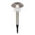 Edelstahl Solar-Gartenleuchte mit Farbwechsel-LED