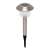Edelstahl Solar-Gartenleuchte mit Farbwechsel-LED