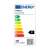 Energy label for HOROZ LED light bulb, E27, 18W, 4200K, energy class F