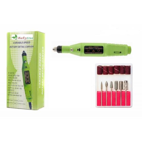 SilverHome Körömcsiszoló Készlet: Elektromos Manikűr és Pedikűr Szett