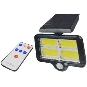 Napelemes mozgásérzékelős LED lámpa távirányítóval, EverBrite YT-140 - Nonbrand Napelemes lámpa