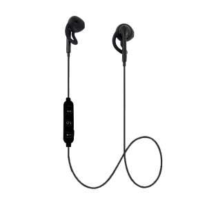 Esperanza EH187K SPORT Bluetooth earphones, black, in-ear, wireless, secure fit, built-in microphone - Peripheral