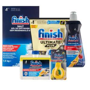 Finish Ultimate Plus All in 1 Starterpaket, 45 Kapseln 75701058 Waschmaschinenpads