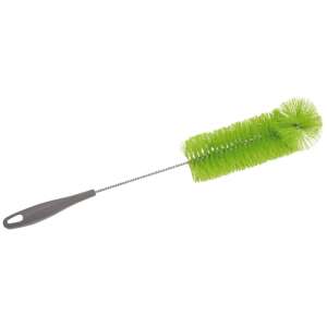 Green bottle cleaning brush with a long handle, YORK brand - Bottle & Nipple Brush
