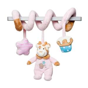 Artesavi rózsaszín spirál baba játék zsiráffal, csillaggal és muffinnal - Artesavi