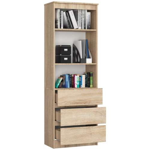 Szafka z półkami P180_60 #sonoma