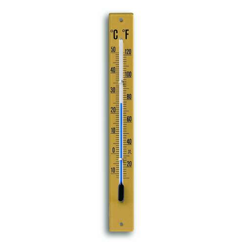 Thermometer for measuring temperature in Celsius and Fahrenheit, 20x170mm