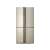 Refrigerator Sharp SJEX820F2BE Side by Side în culoarea bej