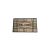Str Welcome checkered doormat 45x75cm, entrance mat with welcome message