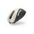 Hama MW-500 V2 wireless mouse, white, ergonomic design, 2.4GHz RF connection, rechargeable battery