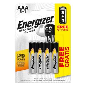 Energizer Alkaline Power mikró / AAA elem 3+1 75781632 