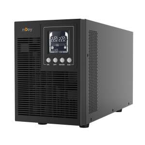 Njoy Echo Pro 2000 szünetmentes tápellátás, 2000VA, 1600W, online, LCD kijelző - NJoy