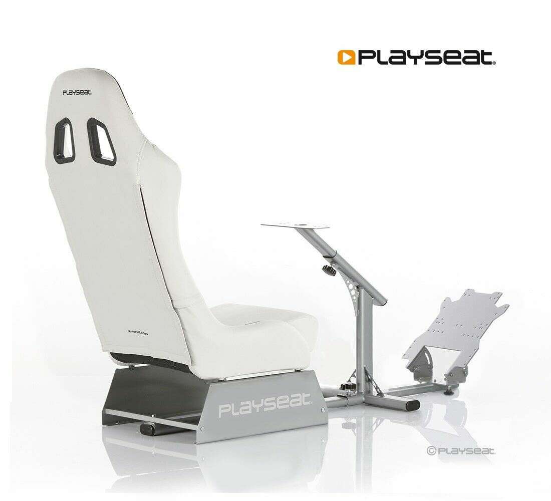 Playseat evolution simulator cockpit chair fehér rem.00006