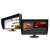 Eizo CG319X 31 hüvelykes 4K monitor napellenzővel, két monitor kollázsa különböző tartalommal