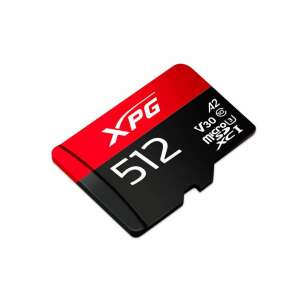 XPG 512GB microSDXC Kártya - UHS-I V30 A2