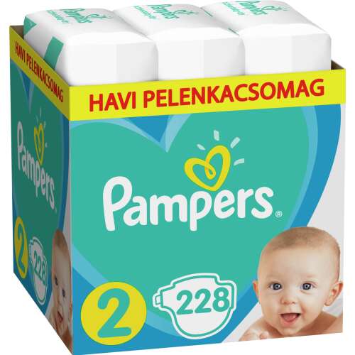 Pampers Active Baby mesačné balenie plienok 4-8kg Mini 2 (228ks) 32458551