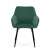 Set de scaune de sufragerie 2pcs P84,5_60 #green-black 32458581}