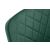 Zestaw krzeseł do jadalni 2szt P84,5_60 #zielono-czarny 98457502