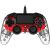 Nacon Illuminated Compact USB Gamepad - Transparent Roter PS4 Controller Vorderansicht