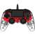 Nacon Illuminated Compact USB Gamepad, Transparent Rot, PS4 Controller