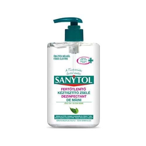 SANYTOL Gel dezinfectant pentru mâini, cu pompă, 250 ml, SANYTOL