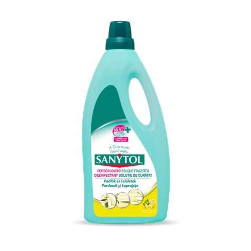Sanytol surface disinfectant and cleaner, 1 liter, lemon scent