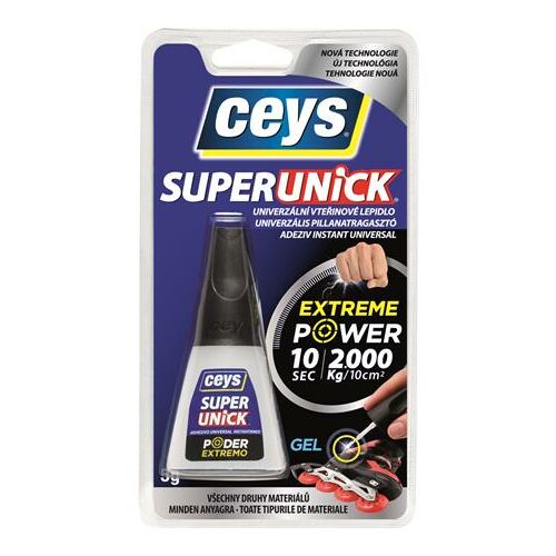 CEYS Pillanatragasztó, ecsetes, 5 g, CEYS, "Superceys Unick" 174635784 - Pillanatragasztó