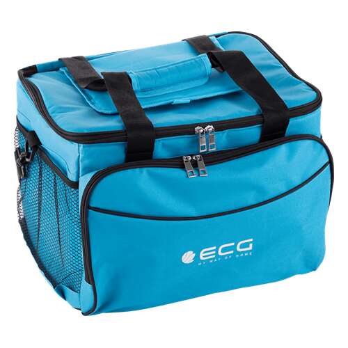 ECG 30L Kühltasche, blau, mit Griffen und Schultergurt