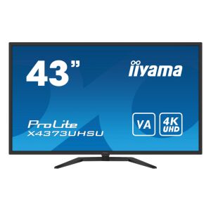 Iiyama ProLite X4373UHSU-B1 42,5 Zoll 4K UHD Monitor - Interne Festplatten