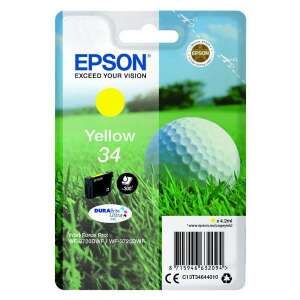 Epson T3464 Tintapatron Yellow 4,2ml No.34, C13T34644010 84245274 