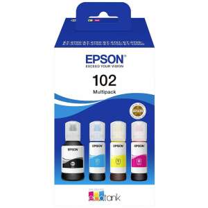 Wkład atramentowy Epson 102 Multipack do drukarek EcoTank - Epson