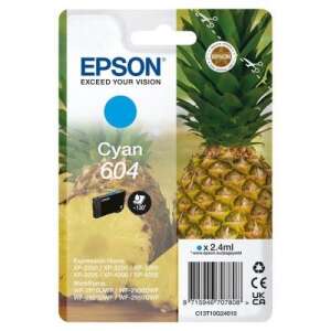 Wkład atramentowy Epson T10G2 (604) Cyan, 2,4ml, do drukarek Epson Expression Home XP-2200, XP-2205, XP-4205, XP-3200, WorkForce WF-2930DWF, WF-2910DWF - Epson Wkład atramentowy