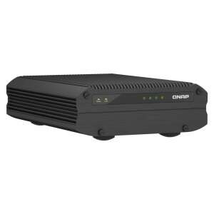 QNAP TS-I410X Server NAS Industrial Vedere Unghiulară - QNAP Aparate pentru stocarea datelor de rețea