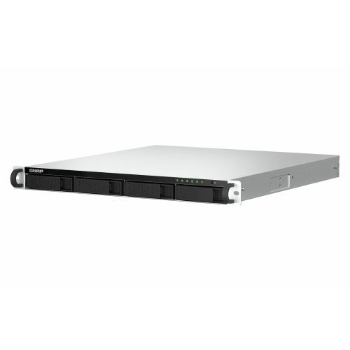 QNAP TS-464U-RP-8G NAS-Server, schräge Ansicht