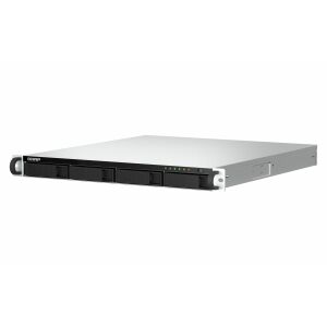 Server NAS QNAP TS-464U-RP-8G, vedere unghiulară - QNAP Aparate pentru stocarea datelor de rețea