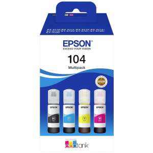 Epson 104 Multipack Wkładów atramentowych do drukarek EcoTank - Epson