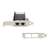 Digitus DN-10163 10Gbps Dual Port Ethernet Server adapter, elülső nézet konzollal