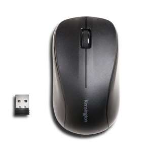 Kensington Valumouse 3BTN Wireless Mouse, Black, with USB receiver - Mouse