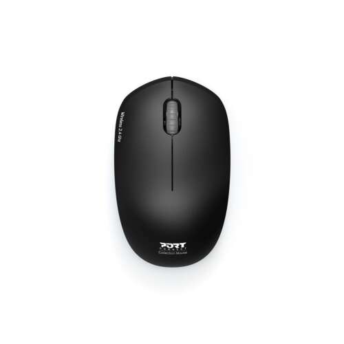 PORT Connect Vezetéknélküli Egér - Fekete