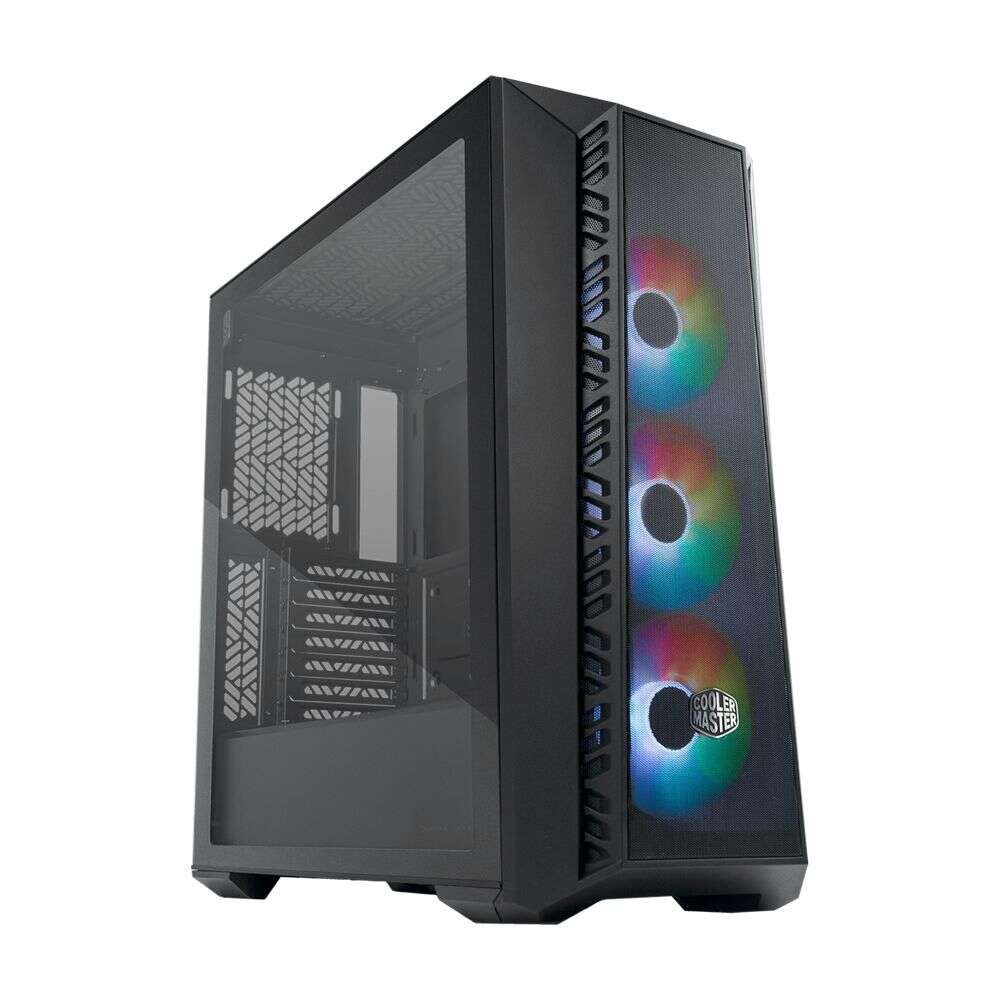 Cooler Master Ház Midi ATX MasterBox 520 Tápegység nélkül, Fekete...